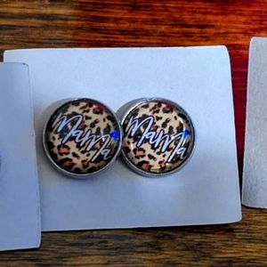 12mm MaMa Earrings